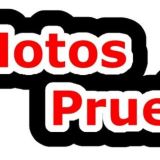 MOTOS PRUEBAS