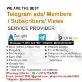 Website/SEO/Google Ads/Crypto Investment Website / Dark Web promotion/Telegram ads