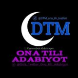 📚 Ona tili va adabiyot 📚 Quiz testlar