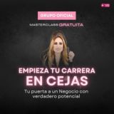 🩷 OFICIAL - Masterclass 🎁GRATUITA Empieza tu carrera en Cejas 🩷