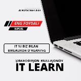 Baxodirjon Mullajonov 🧑💻
