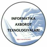 INFORMATIKA VA AT 🇺🇿