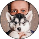 СПБ XASKIBEST Фотосессия с мини лошадкой и хаски
