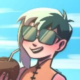 MinShib греется на солнышке🍹