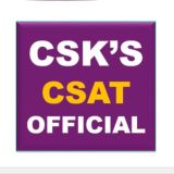 CSK'S CSAT OFFICIAL by Sathish & Team