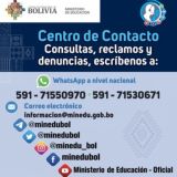 Centro de Contacto MinEdu