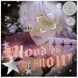 Blood on snow