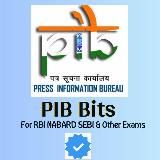 PIB Bits: RBI NABARD IRDAI SBI IBPS OICL etc