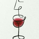 One more glass, plz