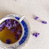 чай с фиалкой🌸