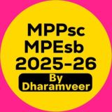 MPPSC-ESB 2025-26🎯🇮🇳🇮🇳📚