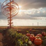 Electroculture farming