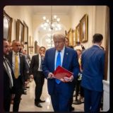TRUMP RED FOLDER
