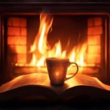 Кружка чая у камина