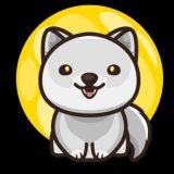 Baby Moon Wolf
