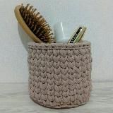 Корзинки крючком